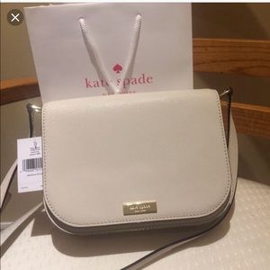 BRAND NEW white large carsen Kate Spade Bag $75